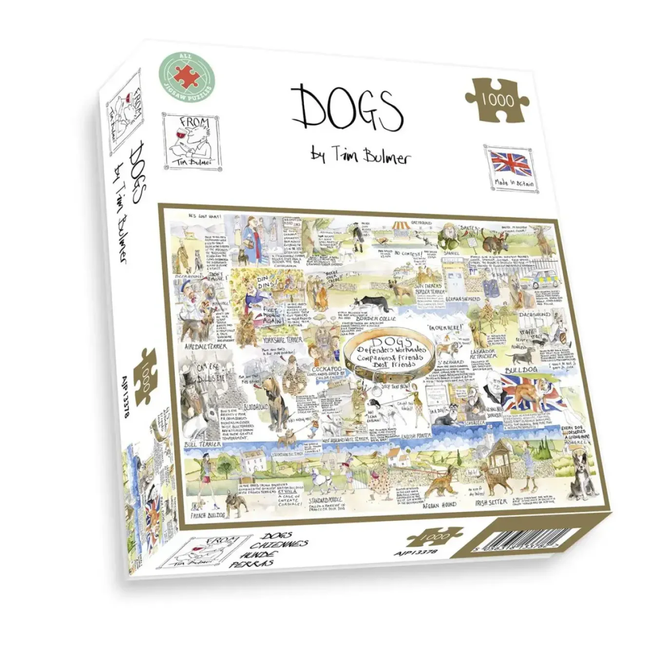 Dogs 1000 Piece Jigsaw Puzzle