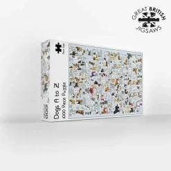 Dogs A-Z 1000 Piece Jigsaw Puzzle