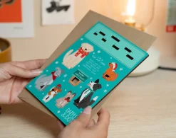 Dogs Christmas Pop Out Card