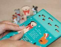 Dogs Christmas Pop Out Card