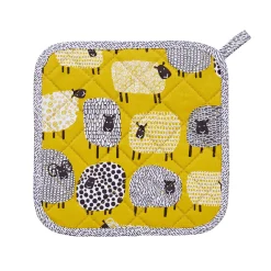 Dotty Sheep Pot Mat