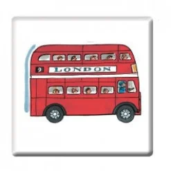 Double Decker London Bus Coaster