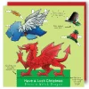 Dress a Welsh Dragon Christmas Card