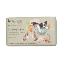 Dry Amber and Honeysuckle Gardener's Soap Bar