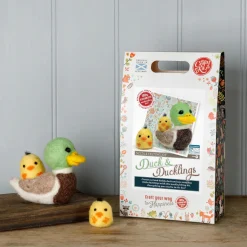 Duck & Ducklings Needle Felting Kit