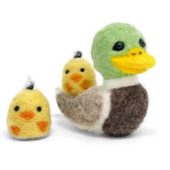 Duck & Ducklings Needle Felting Kit