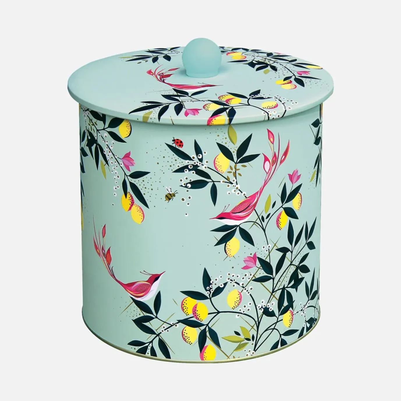 Duck Egg Orchard Biscuit Barrel