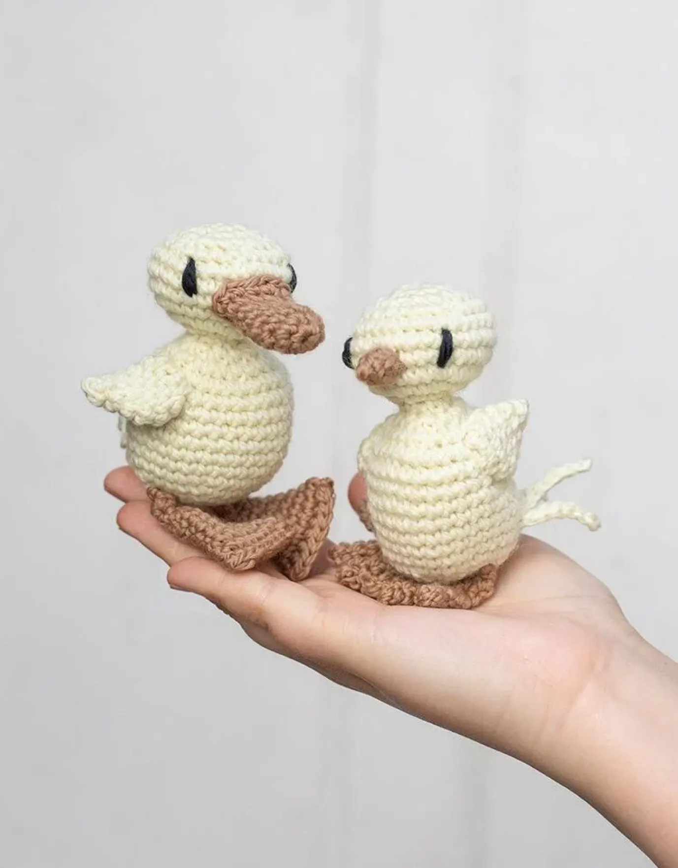Duckling and Chick Crochet Kit