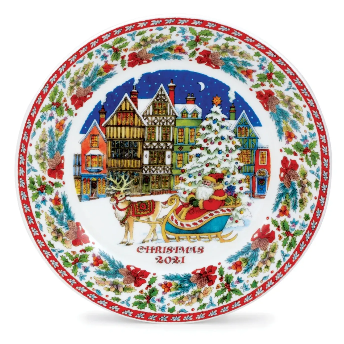 Dunoon Christmas 2021 Plate