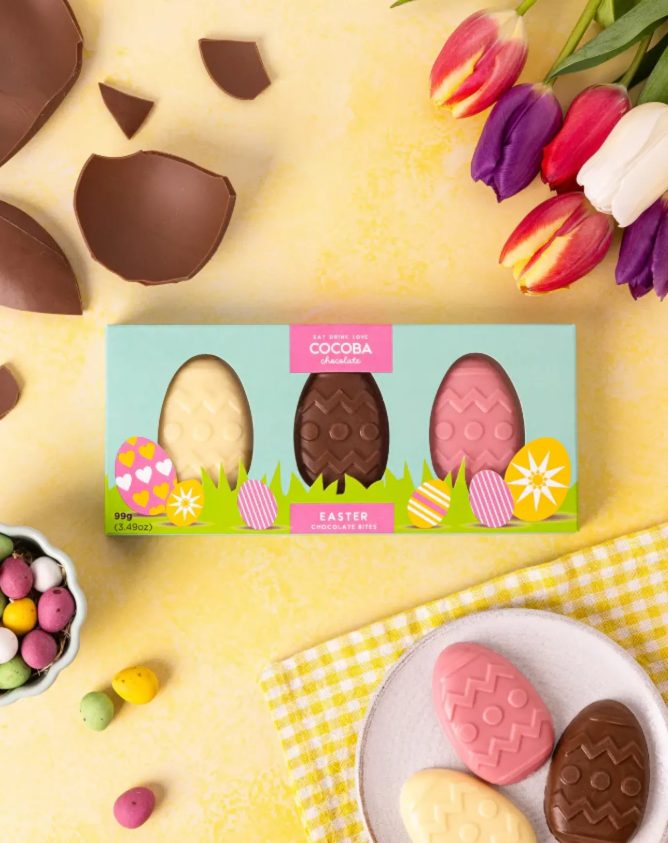 Easter Egg Chocolate Bites