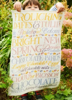 Easter Toast Mini Eggs Tea Towel