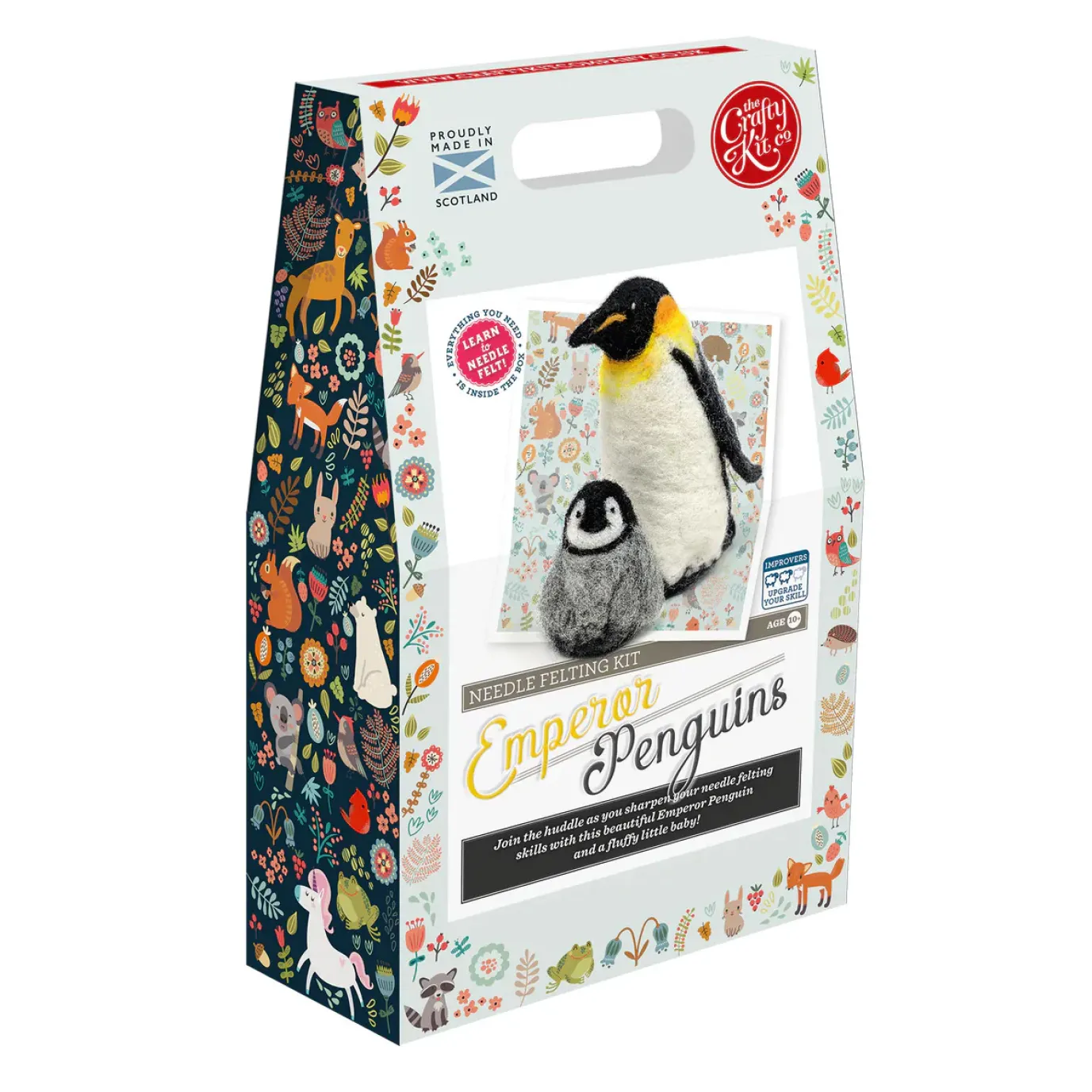 Emperor Penguins Needle Felting Kit