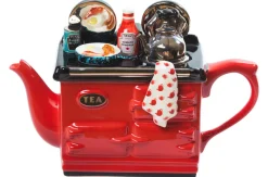 English Breakfast Large Aga Teapot - Red
