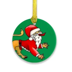 English Lion Tree Decorations