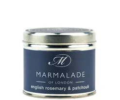 English Rosemary & Patchouli Medium Tin Candle