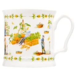 English Tankard Mug - Vegetable Garden