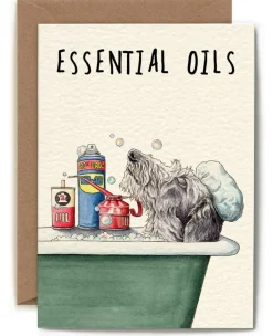 Essential Oils Greetings Card