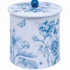 Etchings and Roses Biscuit Barrel