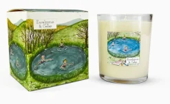 Eucalyptus & Cedar Votive Candle - Wild Swimming