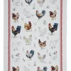 Farm Birds Tea Towel