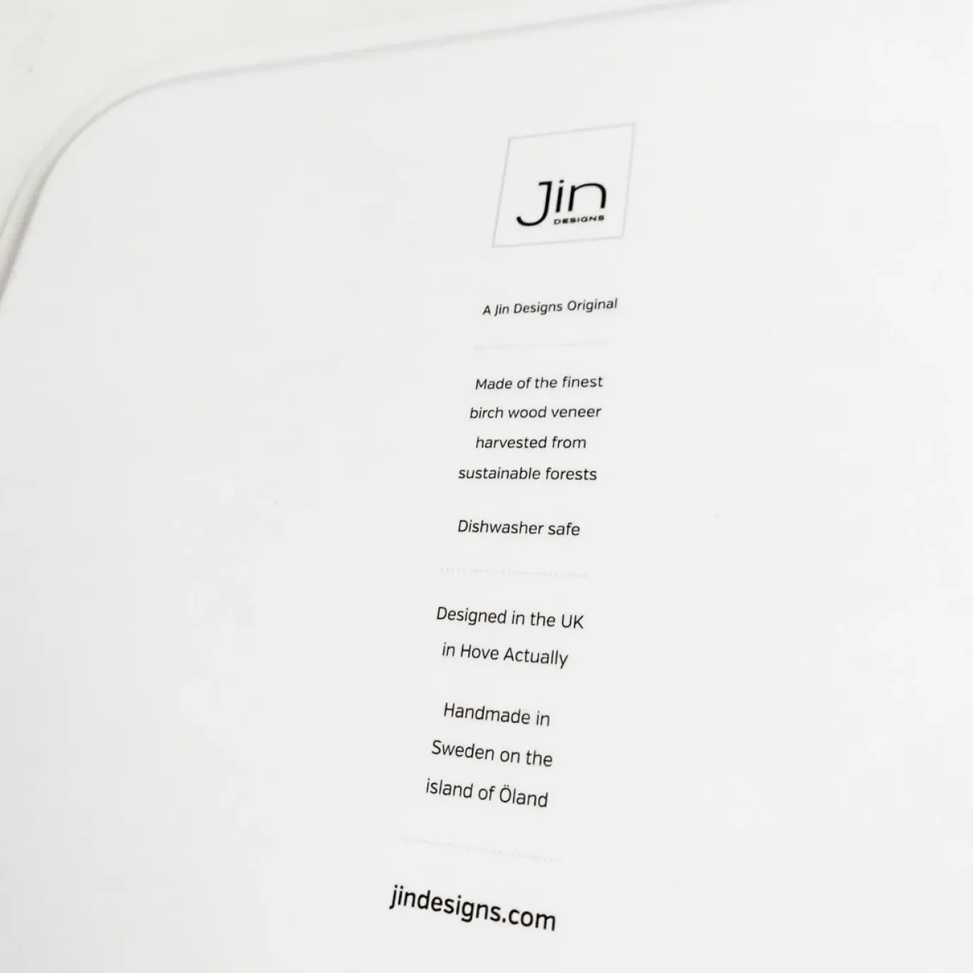 Farm Collection Birch Wood Tray