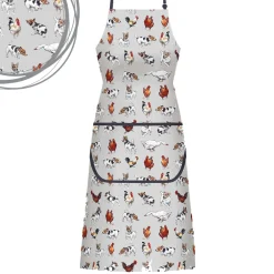 Farmyard Frolics Cotton Apron