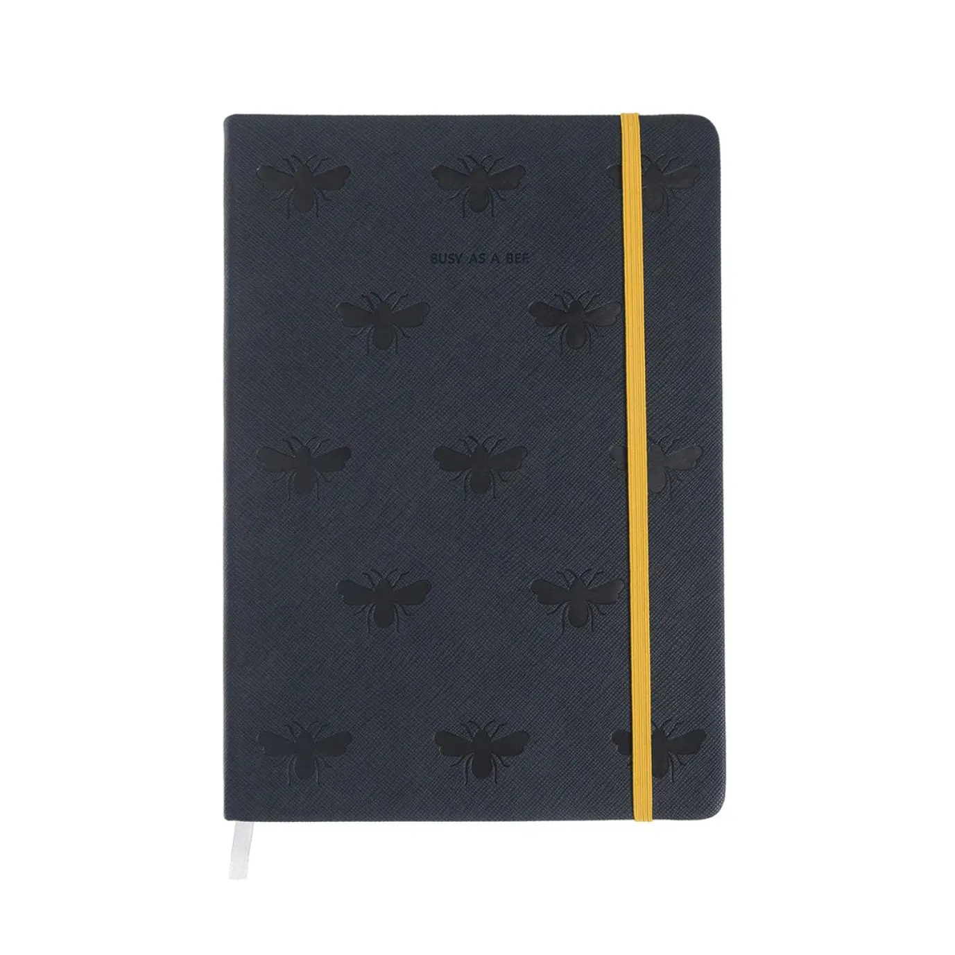 Faux Leather Bees Notebook