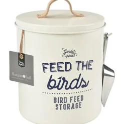 'Feed the Birds' Bird Feed Tin in Stone