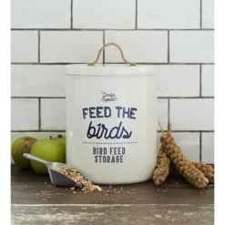 'Feed the Birds' Bird Feed Tin in Stone