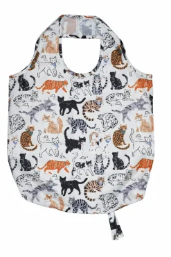 Feline Friends Packable Bag
