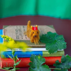 Felt Yorkshire Terrier Dog