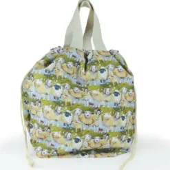 Felted Sheep Large Bucket Bag
