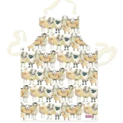 Felted Sheep Repeat Apron