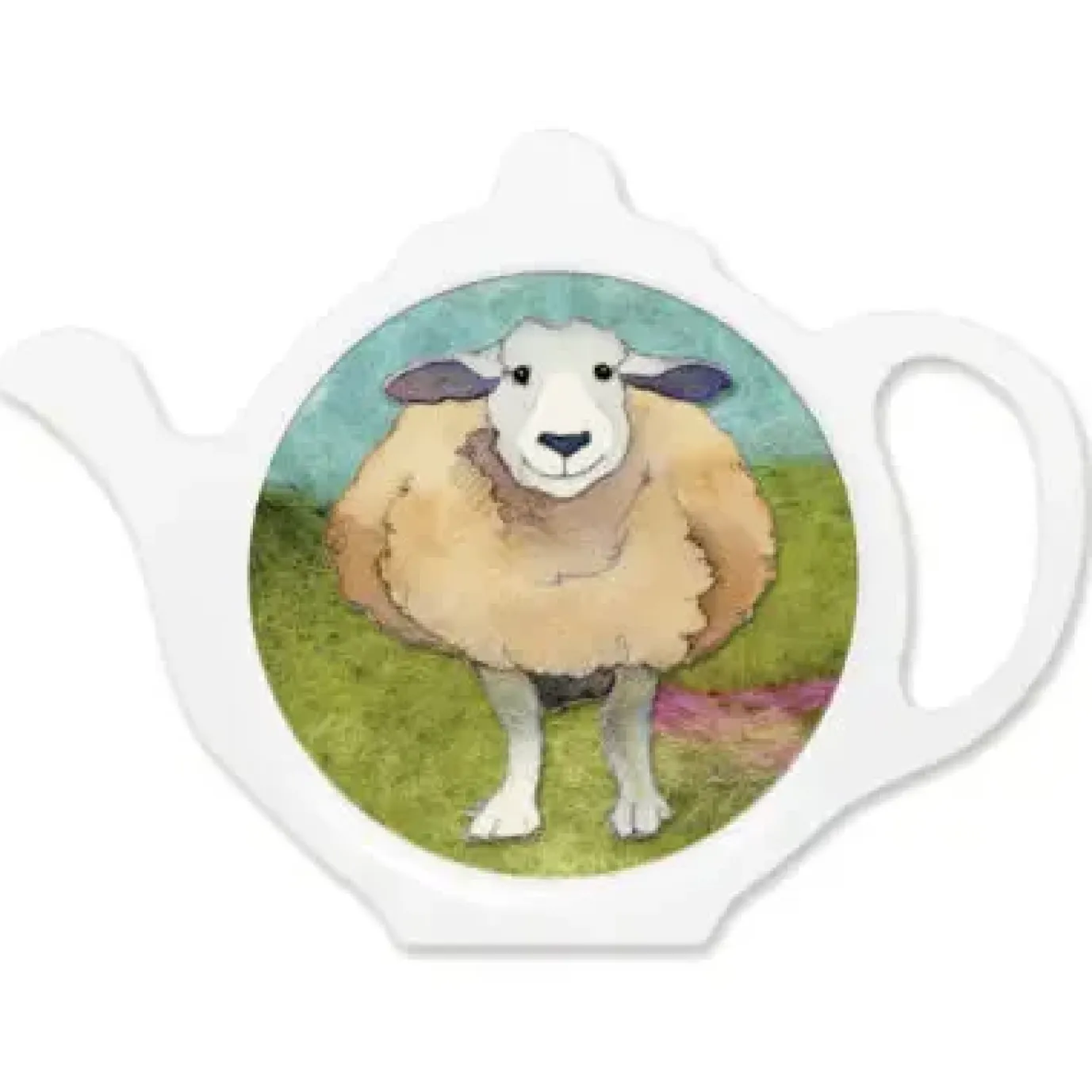Felted Sheep Tea Bag Tidy