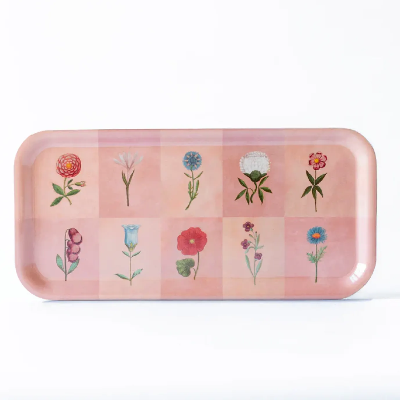 Festival of Flowers Birchwood Tray