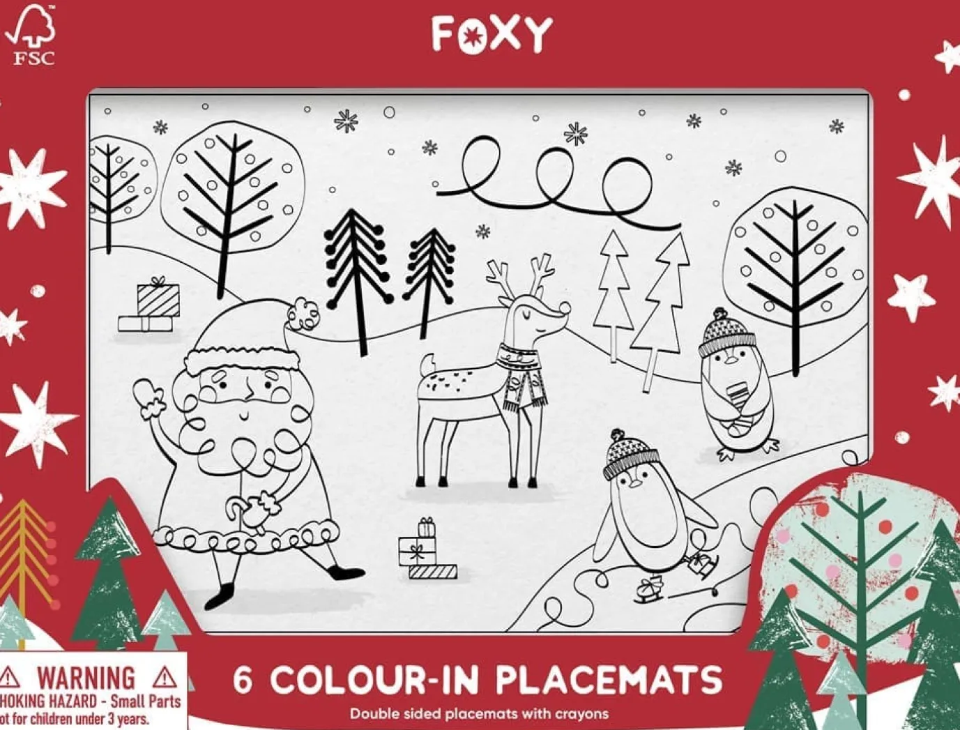Festive Scene Placemats