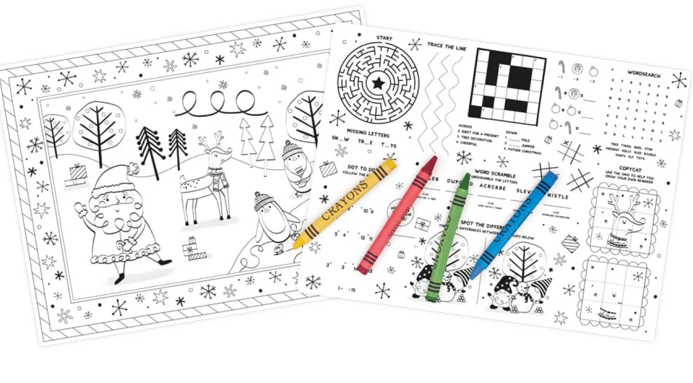 Festive Scene Placemats