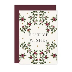 Festive Wishes - 'Merry Nouveau' Card