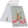'Field of Flowers' Hare Shopping List Pad