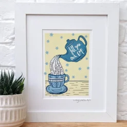 Fill Your Own Cup Print Framed