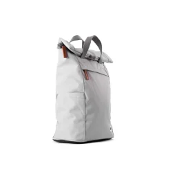 Finchley A Mist Recycled Canvas Backpack- Medium