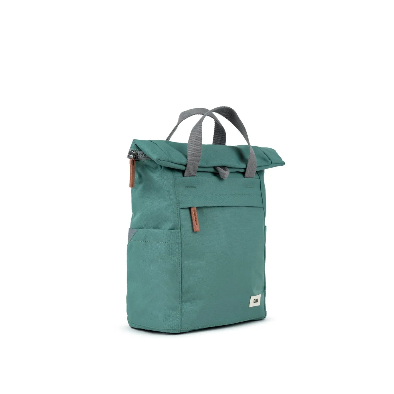 Finchley A Sage Recycled Canvas Backpack- Small