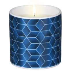 Fired Earth Assam & White Cedar Ceramic Votive