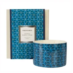 Fired Earth Ceramic Multi Wick Assam & White Cedar Tea Candle