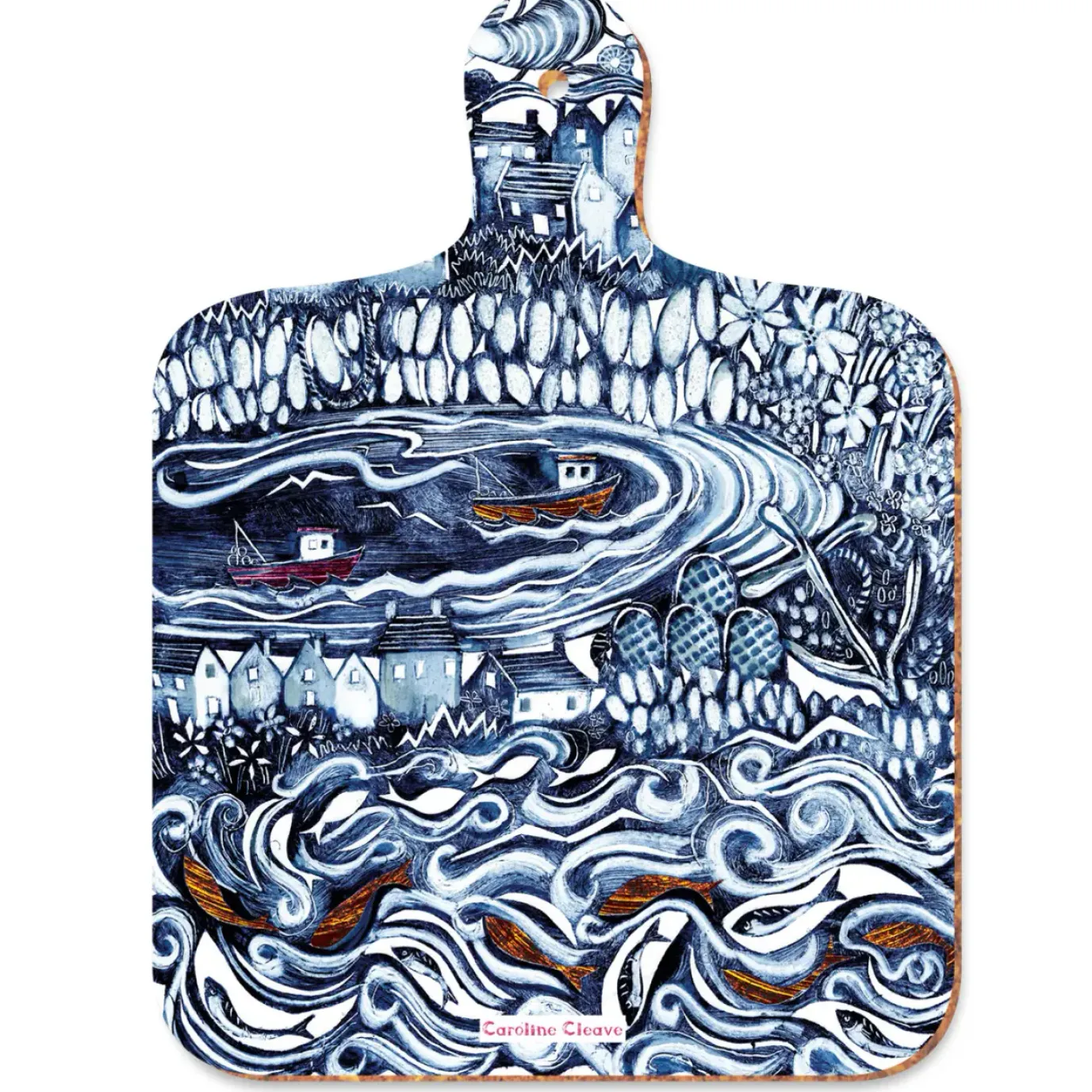 Fishing Village Mini Chopping Board