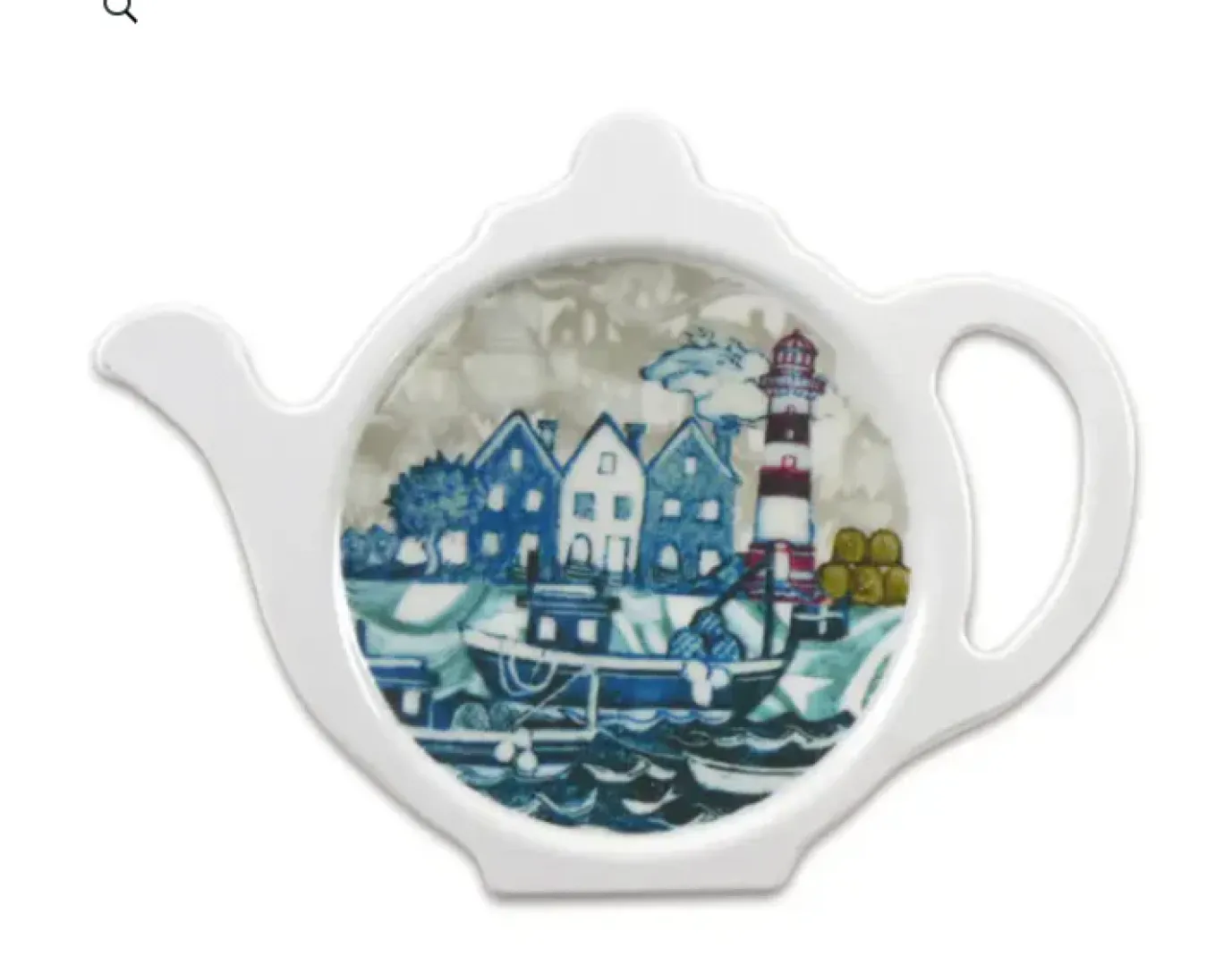 Fishing Village Tea Bag Tidy