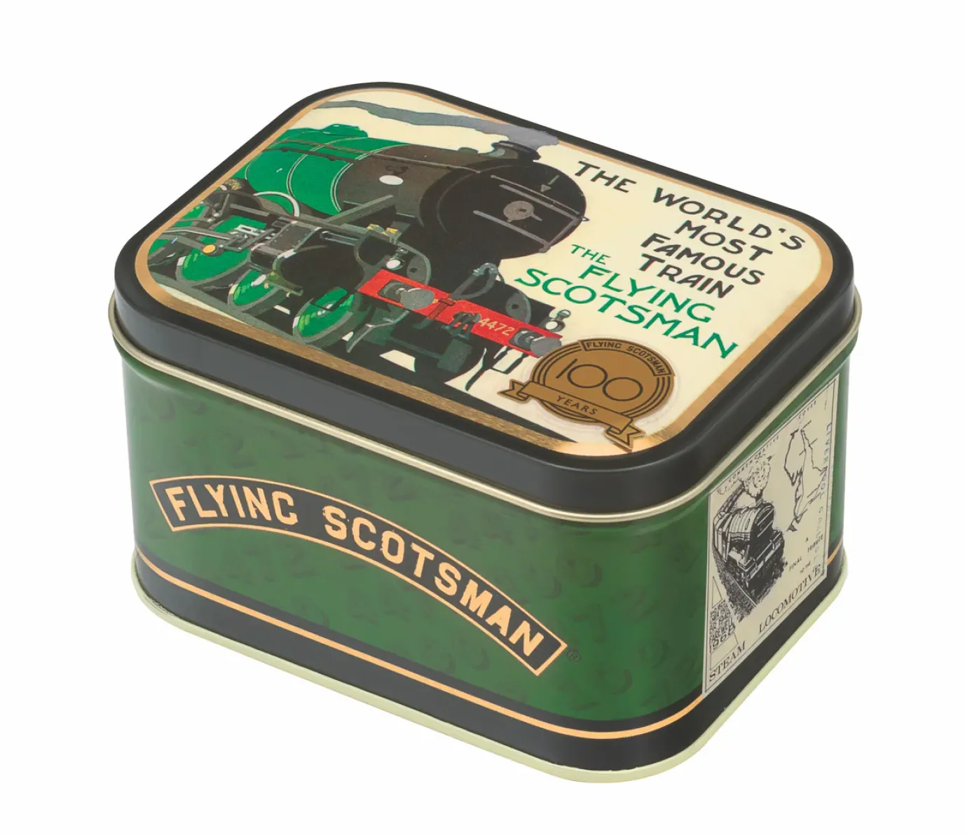 Flying Scotsman Small Rectangular Tin