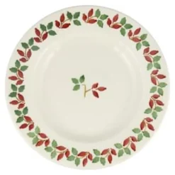 Folk Rosehip 10 1/2 inch plate