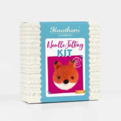 Fox Brooch Felting Kit