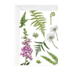 Foxglove & Ferns - card